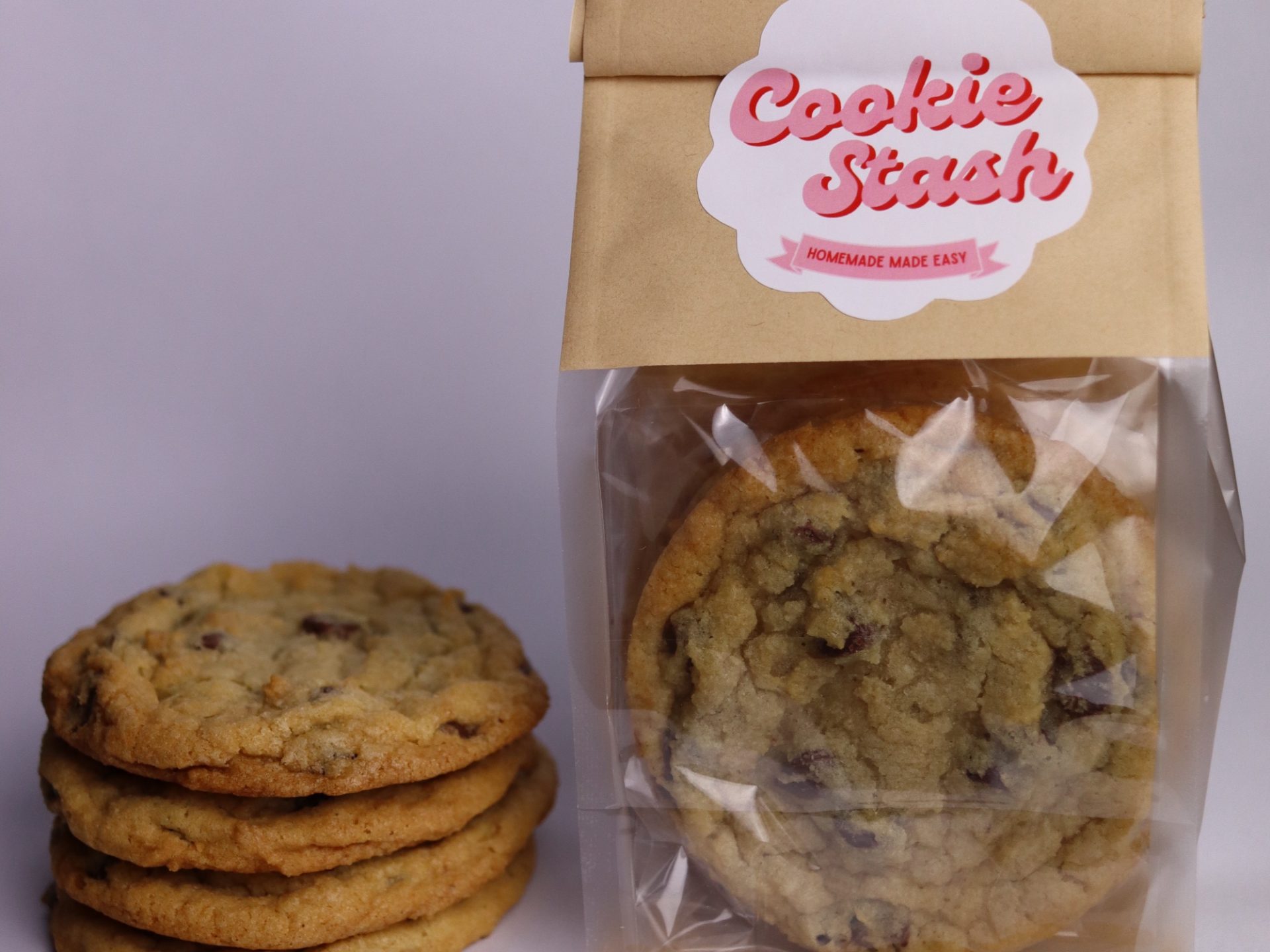 Jumbo Baked Chocolate Chip Cookies