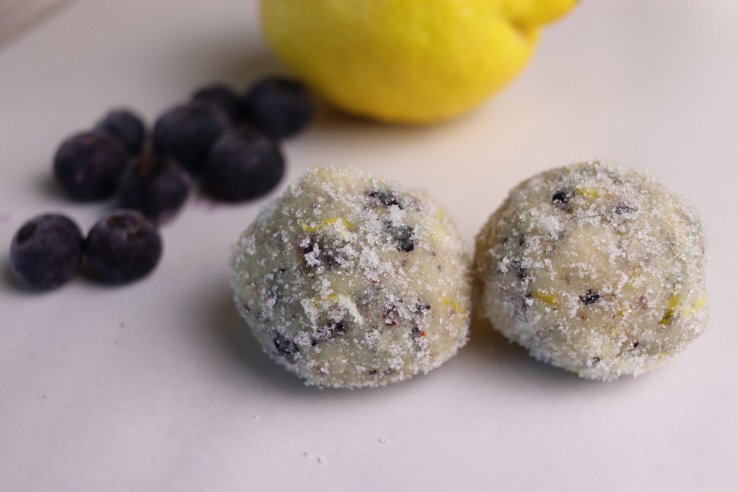 Blueberry Sunshine Cookie Dough